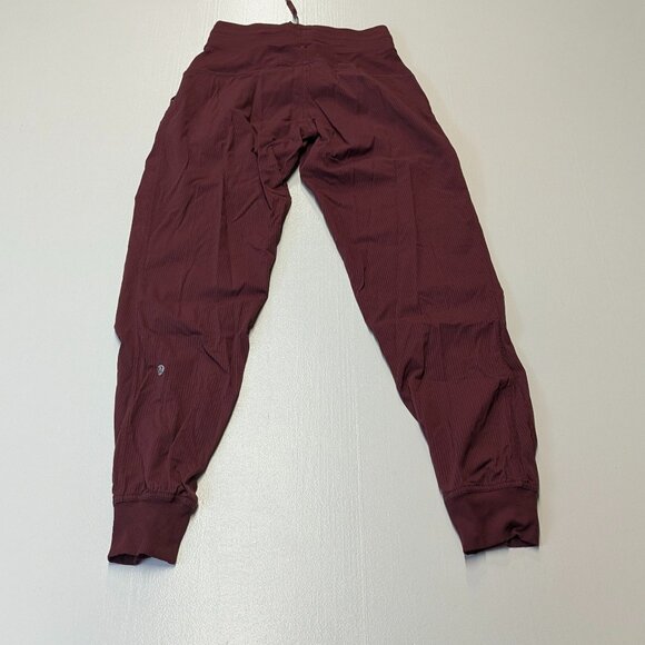 Lululemon Dance Studio Jogger Size 2 Color *Deep Rouge - Picture 2 of 10